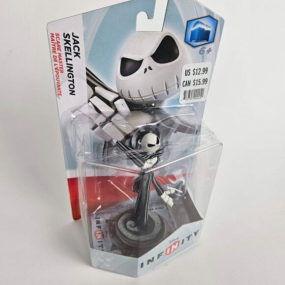 Disney Infinity Jack Skellington figure Damaged SEALED Night before Christmas - Picture 2 of 9